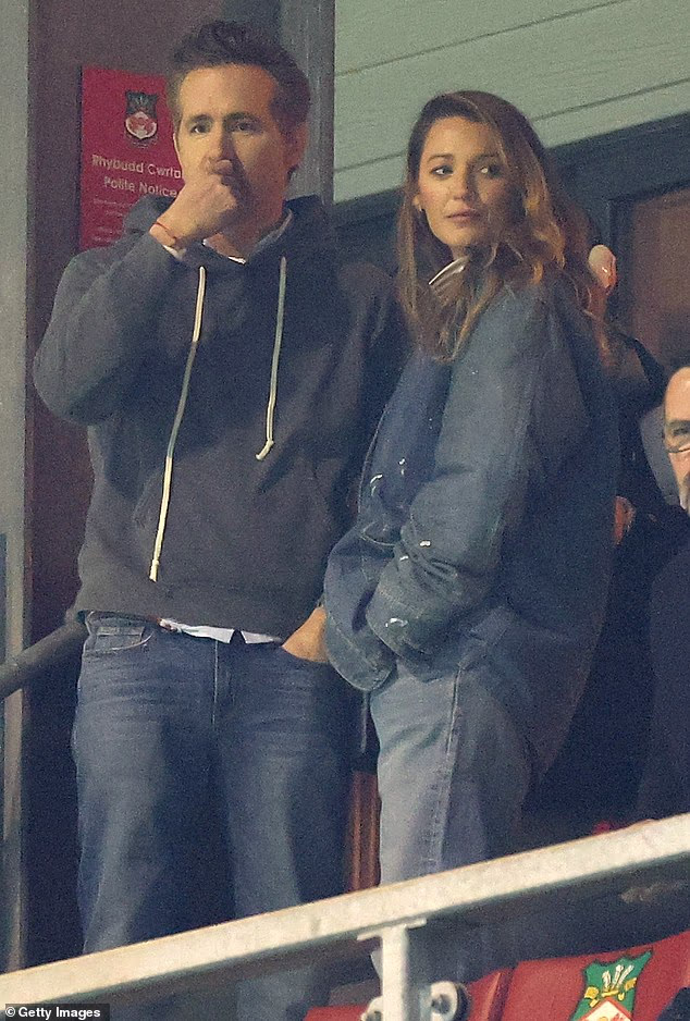 Reynolds notably owns Welsh soccer club Wrexham with fellow actor Rob McElhenney - and the team lost to Chelsea amid the Emirates FA Cup Fifth Round match