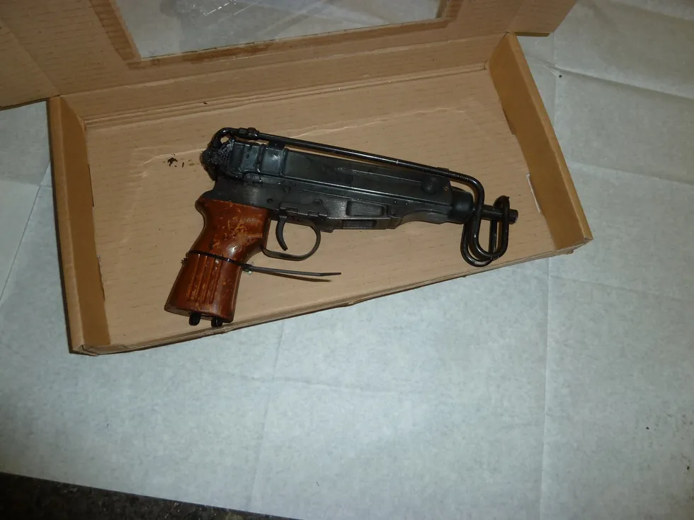 Firearm found by Border Officers