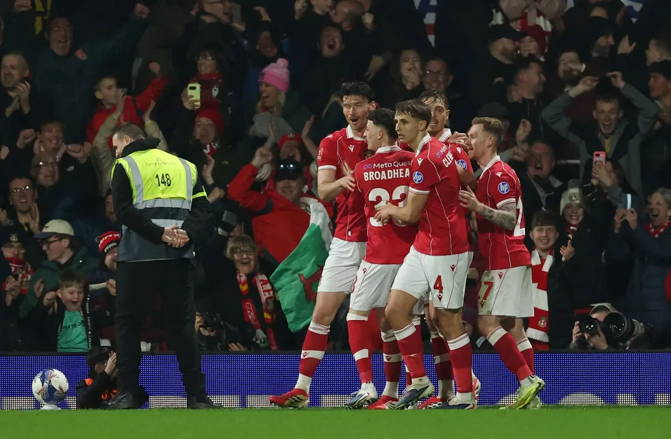 Wrexham went ahead twice against Chelsea before they were pegged back