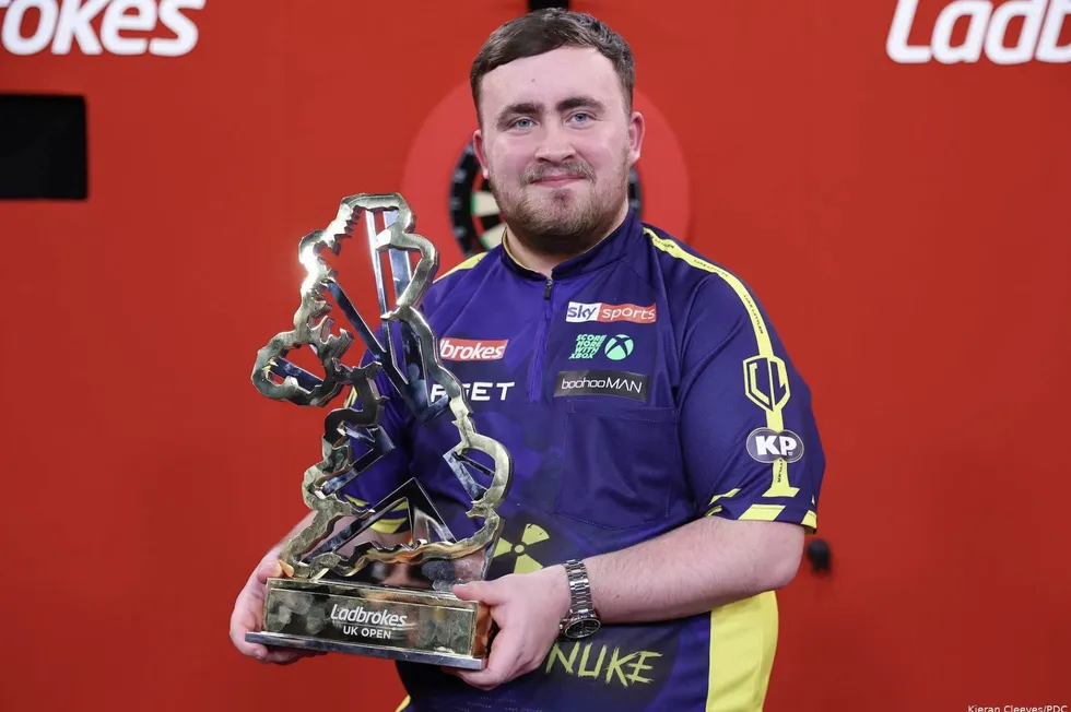 Luke Littler retained his UK Open title with another win over James Wade