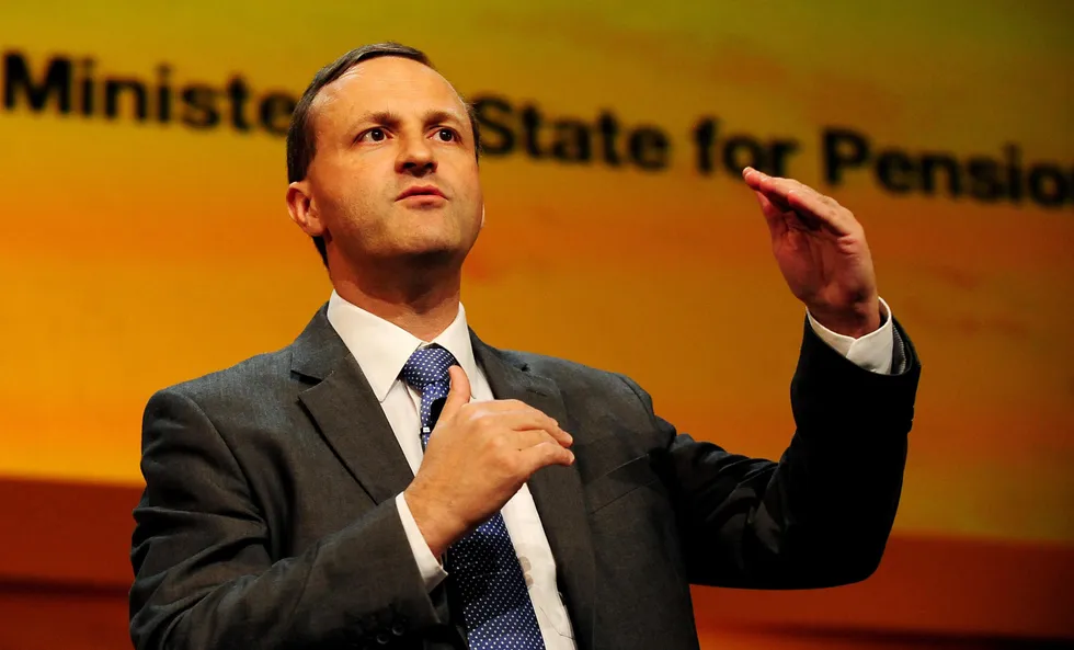 \u200bMinister for Pensions Steve Webb MP