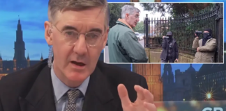 Jacob Rees-Mogg hits out on GB News after run-in with ‘cowardly’ masked protesters outside home