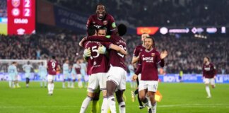 West Ham into FA Cup quarter-finals after audacious Brentford penalty attempt goes disastrously wrong in shoot-out