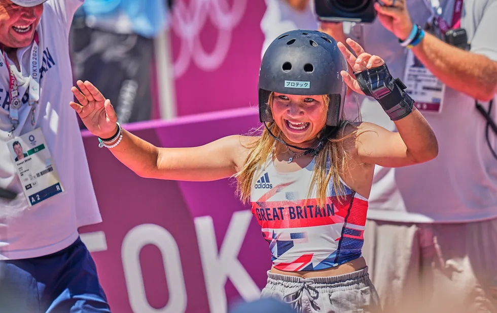 Sky Brown at the Tokyo 2020 Olympic Games