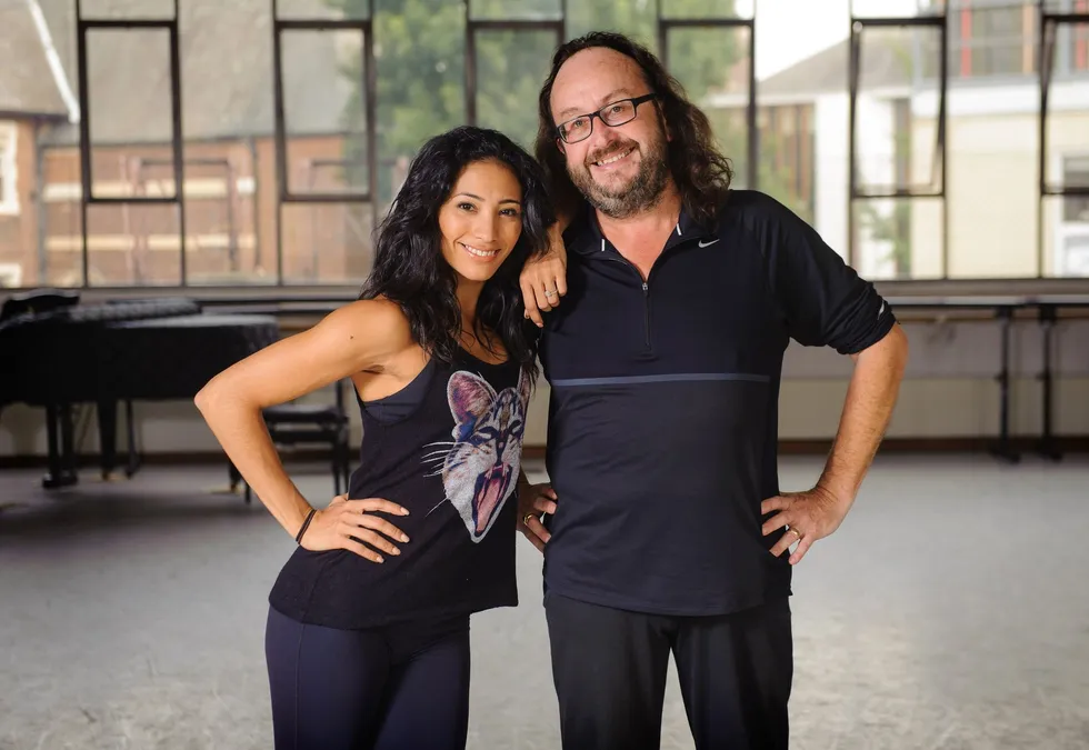 Karen Hauer with Dave Myers