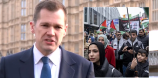 Robert Jenrick slams ‘sickening’ pro-Iran march after Home Secretary cancels event
