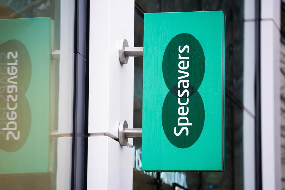 A Specsavers sign