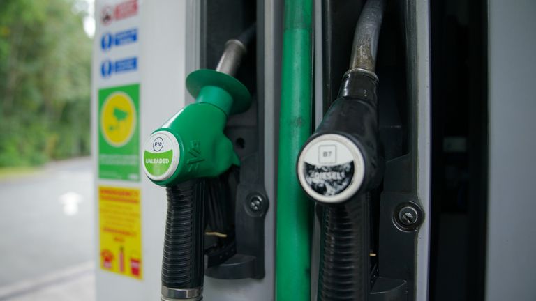 Petrol is less exposed to prices rises in the UK because most diesel is refined abroad. Pic: PA