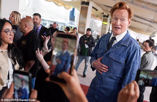 'I get obsessive,' O'Brien told THR Magazine on Monday. 'I want to turn it off, but I can't. That's not always a fun ride, but that's the deal. At 62, I understand it. I tell my daughter, "You have to know your own owner's manual." I now know the Conan Owner's Manual'