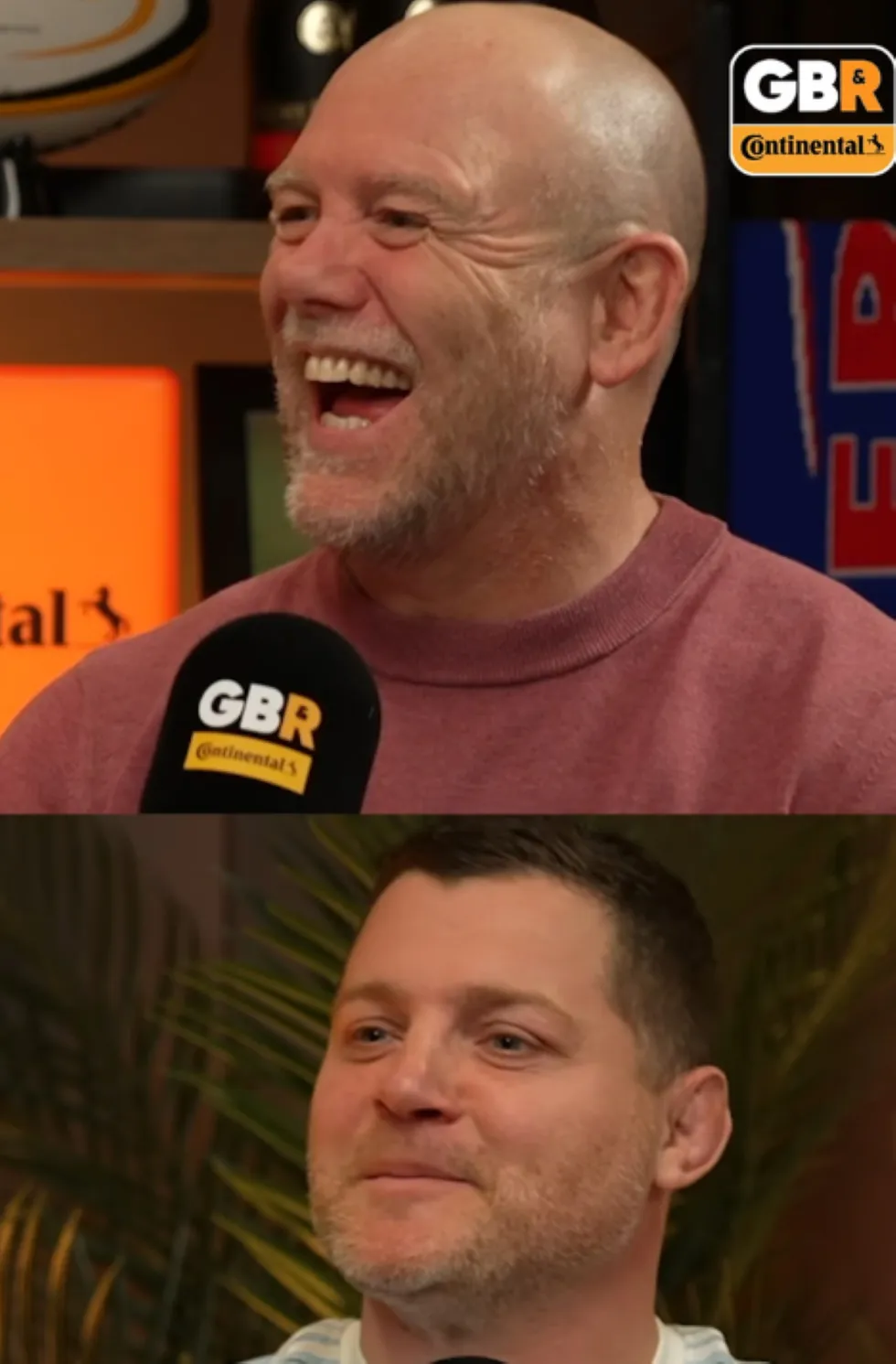 Ben Kayser and Mike Tindall