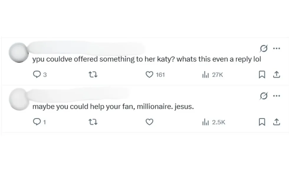 Katy Perry backlash