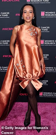 Washington rocked a unique look