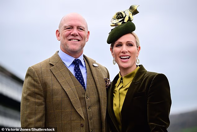 Mike Tindall and Zara Tindall looked glamorous as they showed up in complementary looks