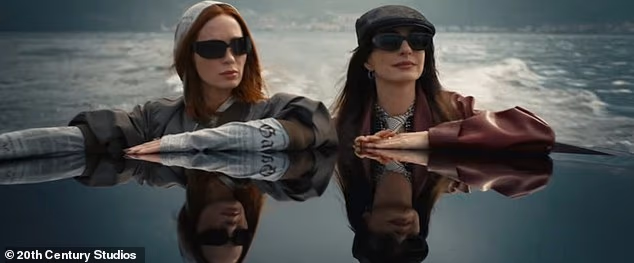 Emily Blunt returns as Emily Charlton, Andy's former co-worker who now works at a luxury group