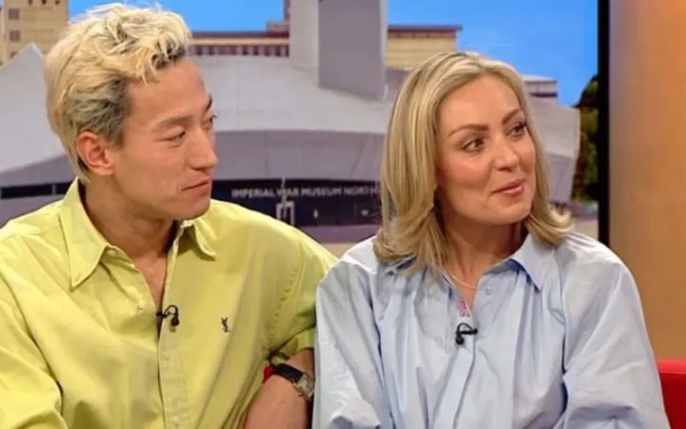 Carlos Gu and Amy Dowden