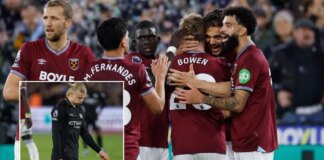 Man City’s title bid hanging by a thread after dropping points against West Ham