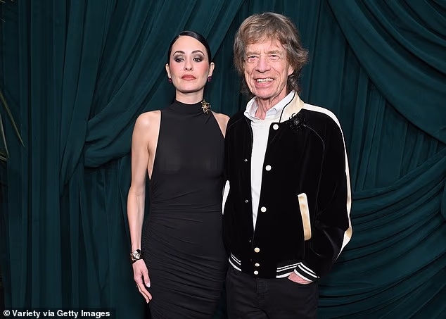 Mick Jagger also made an appearance at the Chanel dinner and was joined by fiancee Melanie Hamrick