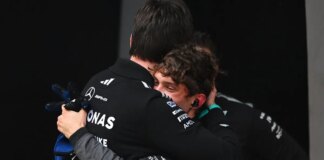 Kimi Antonelli breaks down in tears after securing first Grand Prix victory in emotional scenes