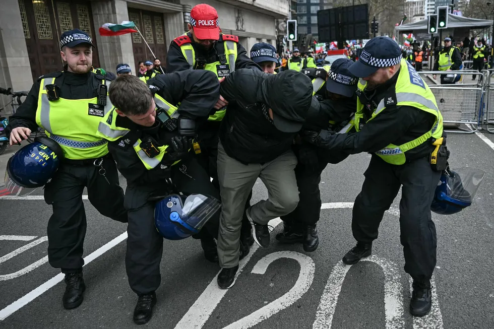 Quds day protest arrest
