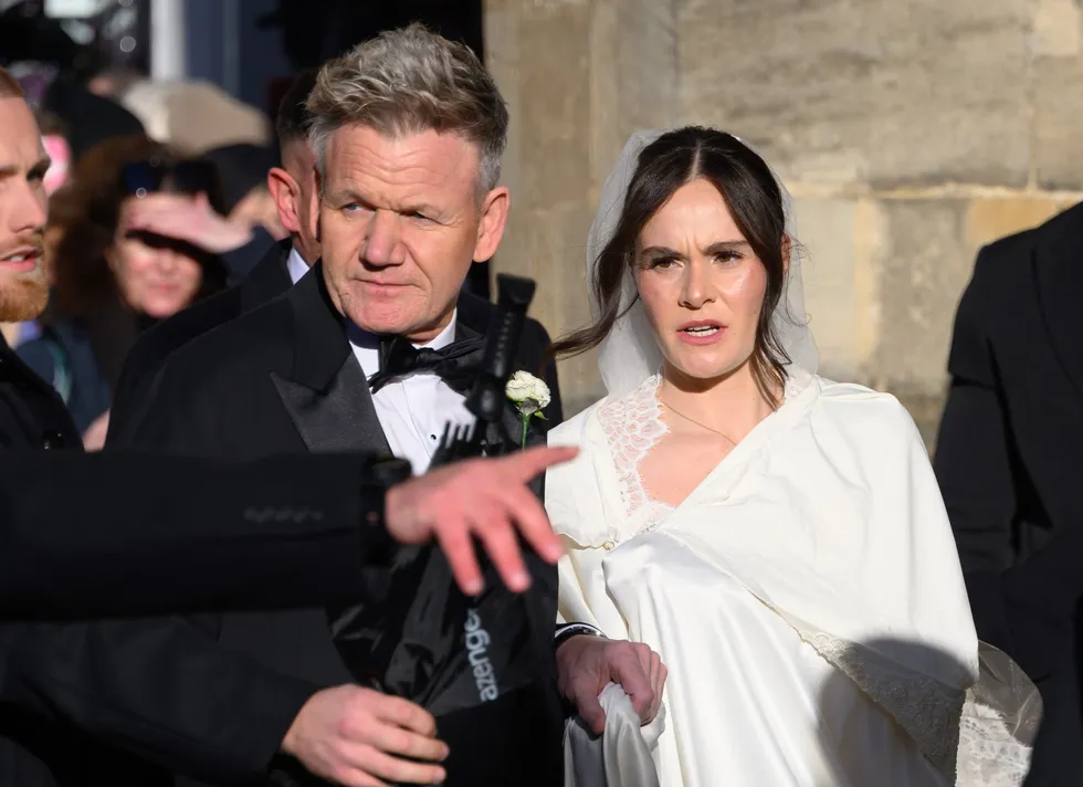 Holly Ramsay and Gordon Ramsay