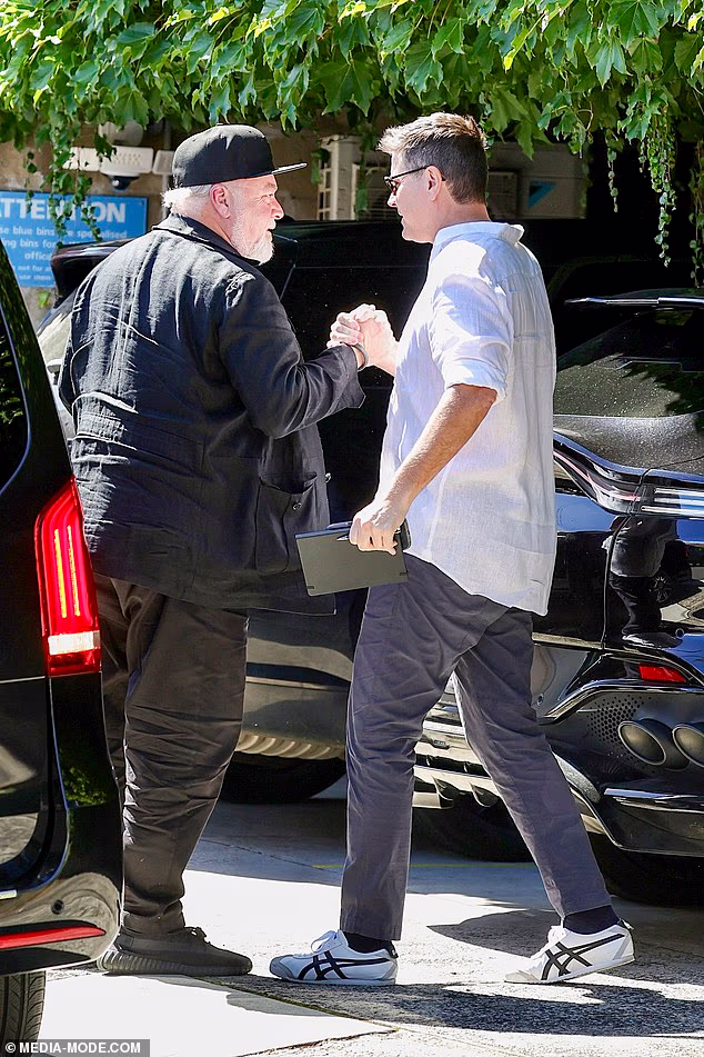 'Update. Kyle Sandilands will be back on the air on Wednesday, if he's not sacked on Tuesday . And he reckons he's going to get sacked on Tuesday,' Bruce said
