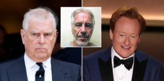 Conan O’Brien delivers ‘brutal ‘Prince Andrew joke’ during Oscars opening monologue: ‘It’s messy!’