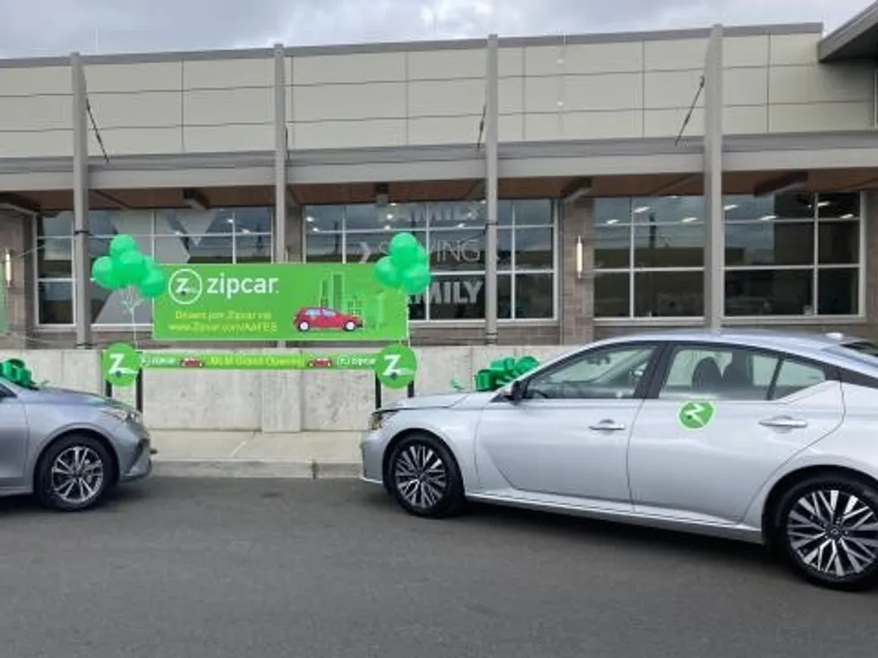 Zipcar vehicles