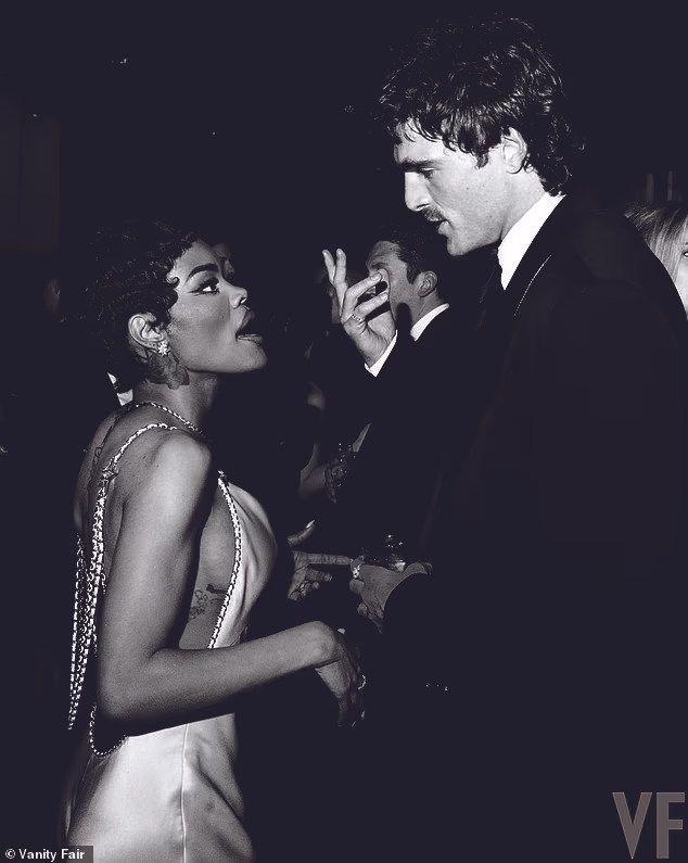Jacob Elordi was deep in conversation with Teyana Taylor