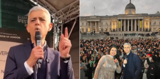 Sadiq Khan hails ‘power of being Muslim’ as he welcomes ‘biggest iftar in the Western world’ to Trafalgar Square