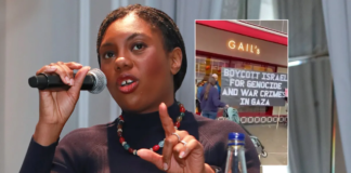 Kemi Badenoch brands Guardian article ‘disgusting’ after it claimed Gail’s bakery opening near Palestinian cafe is ‘heavy-handed aggression’