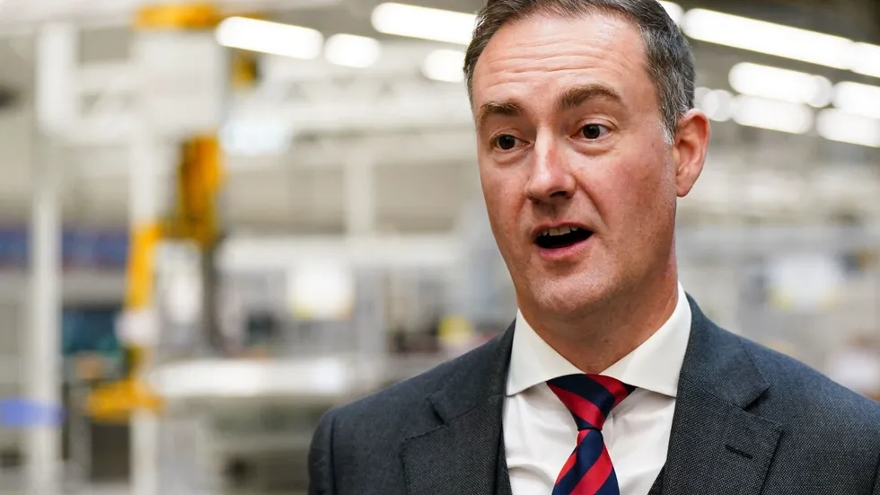 Industry Minister Chris McDonald