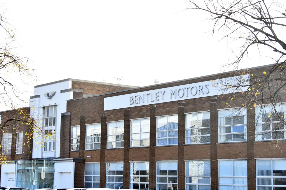 Bentley factory in Crewe