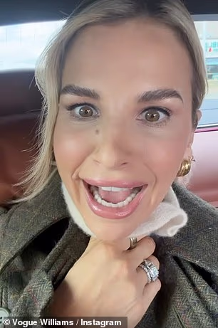 The presenter previously said she was excited to be involved in the Dublin St Patrick's Day parade, which drew thousands of visitors to the streets of the Irish capital