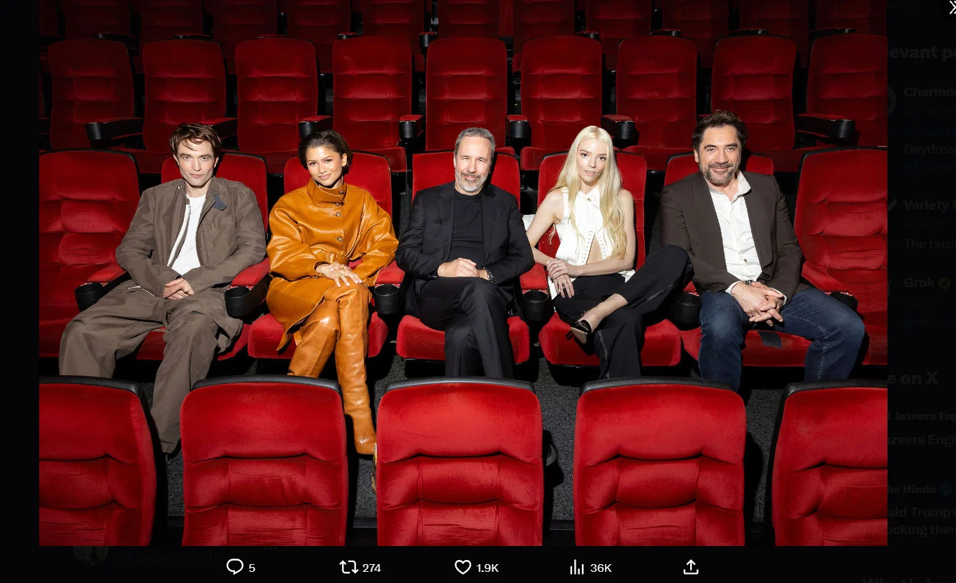 Dune 3 trailer: Stunning photo of cast from launch revealed