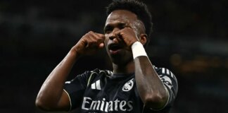 Vinicius Jr explains controversial goal celebration after firing Real Madrid to Man City Champions League win