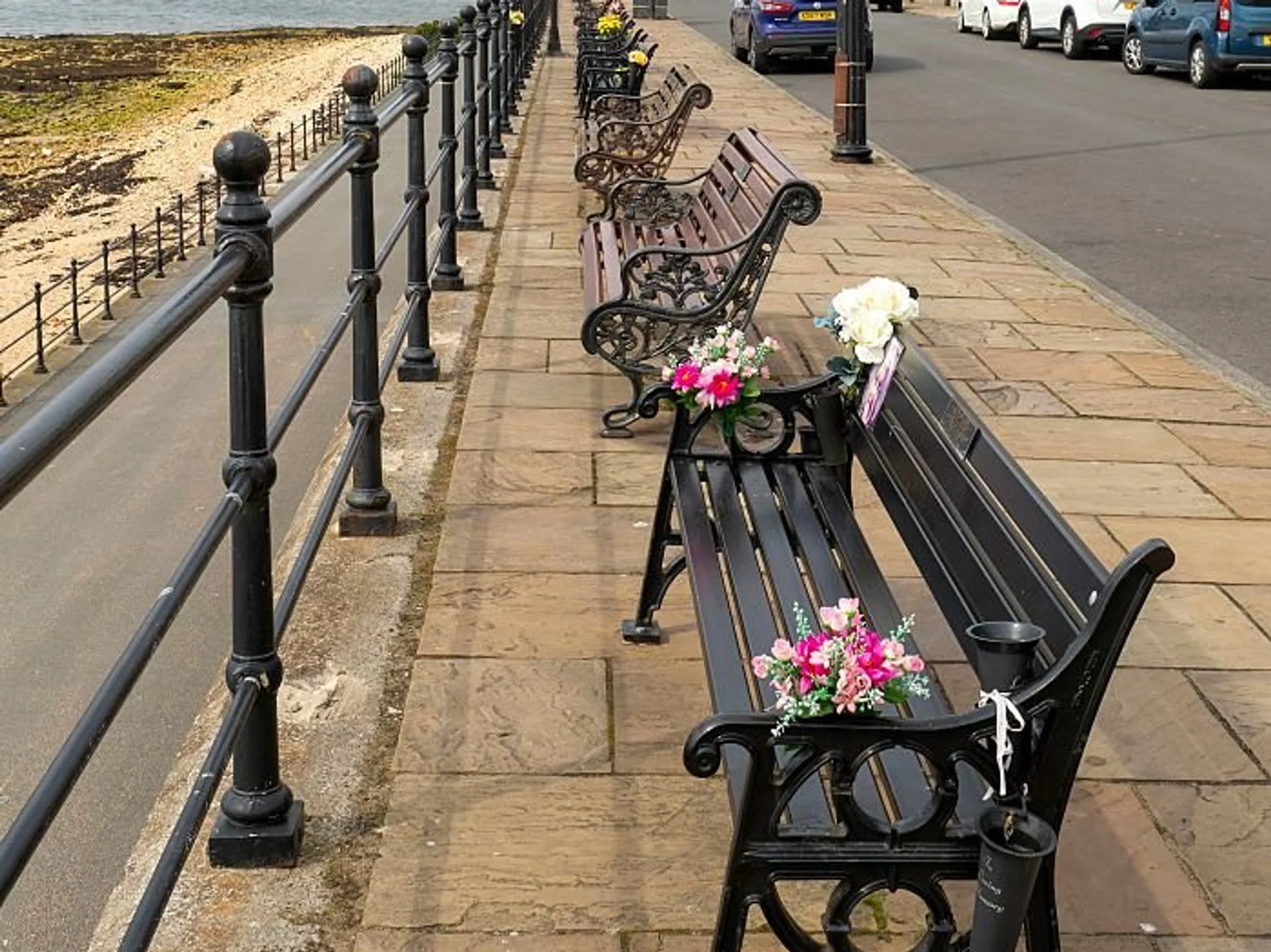 The benches have split opinions in the County Durham town