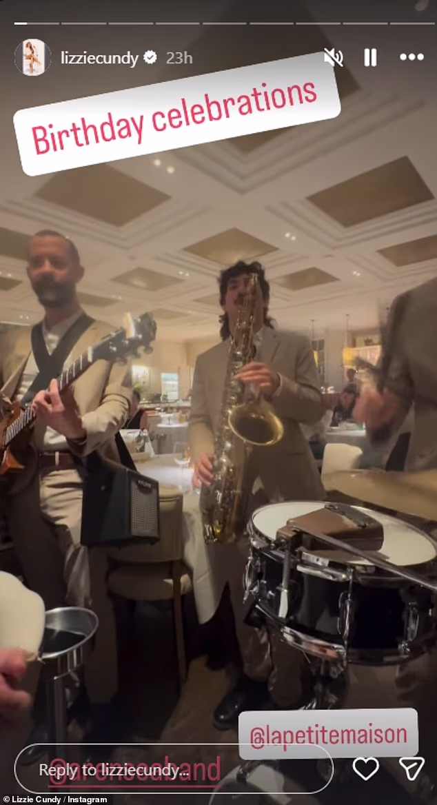 Later in the evening, the group enjoyed live music at La Petite Maison