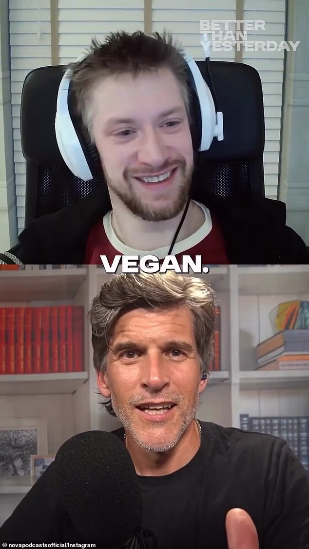 'I f***ing hate vegans and I'm vegan,' Osher said, much to the agreement of Daniel