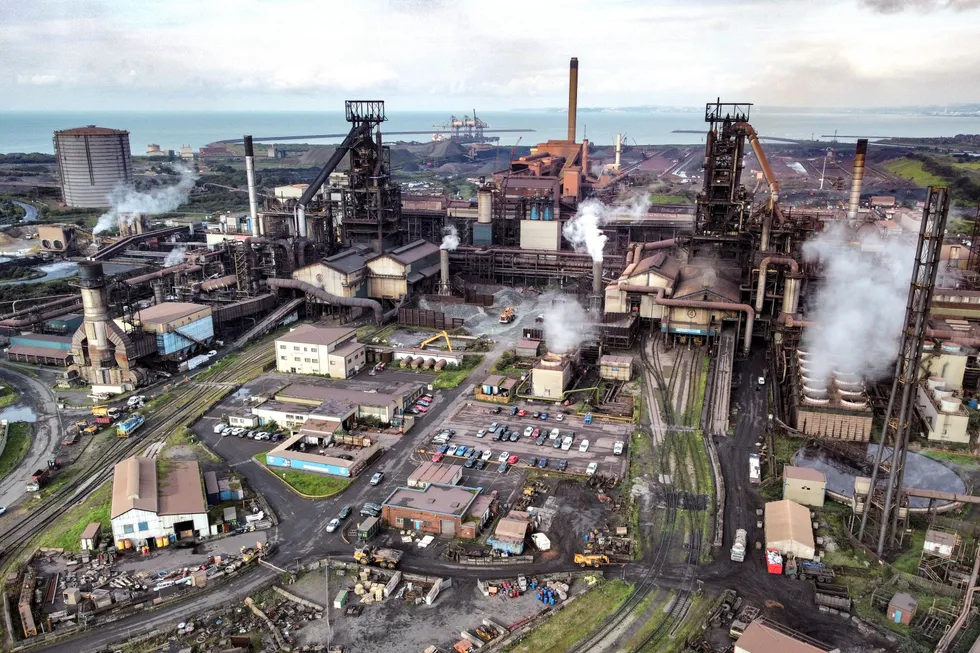 \u200bTata Steel factory in Port Talbot