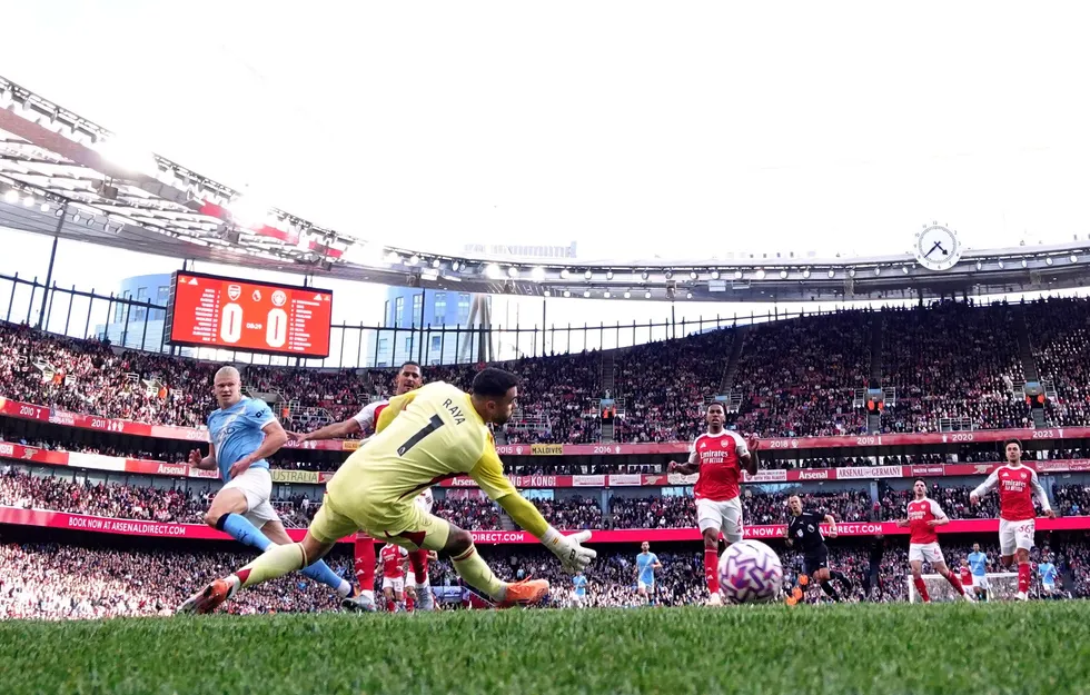 Erling Haaland Man City Arsenal