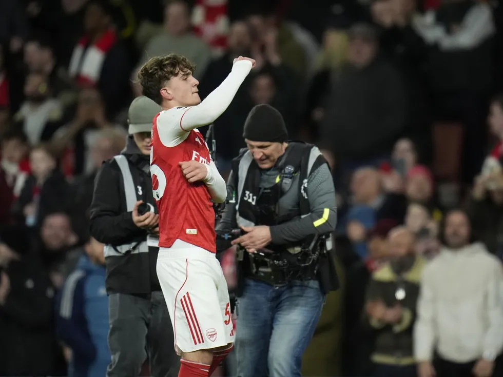 Max Dowman scored as Arsenal beat Everton on Saturday night