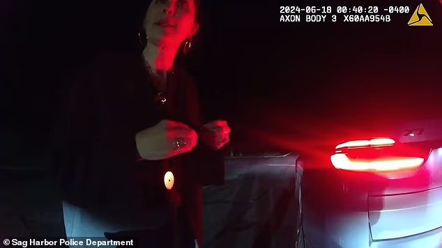 He began to tell her that she can drive his car before she questioned in disbelief, 'You're arresting Justin Timberlake right now?'