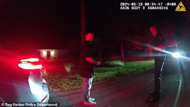 Timberlake asked for clarification on the walk-and-turn test and said, 'Sorry, I've never done this so, I'm just...'