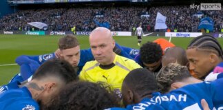 Chelsea defy specific rules over controversial pre-match huddle that ended in embarrassing scenes