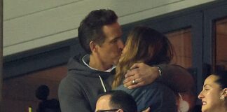 Blake Lively plants passionate kiss on Ryan Reynolds in rare joint appearance as her court war with Justin Baldoni rages on