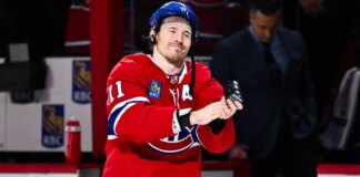 Brendan Gallagher honoured in 900th NHL game as Canadiens fans give standing ovation in Montreal