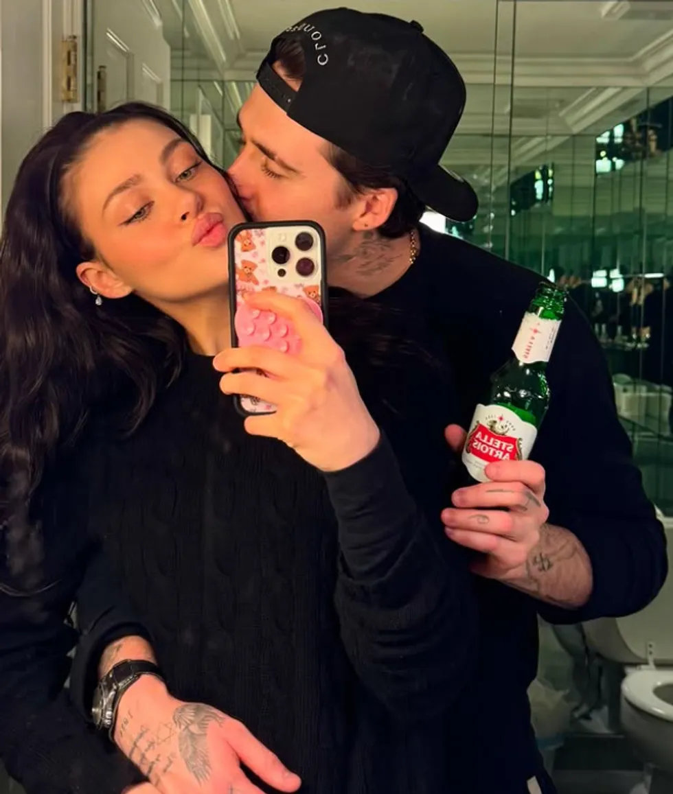 Nicola and Brooklyn Peltz Beckham