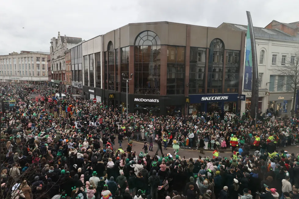 St Patricks Day Belfast 2025