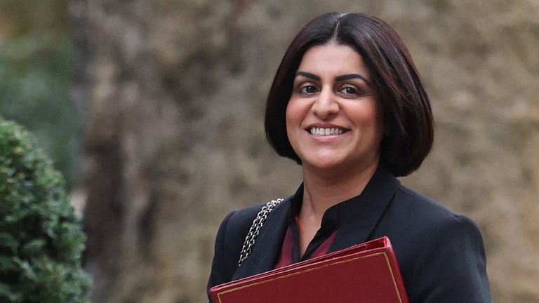 Home Secretary Shabana Mahmood could have the fate of the Labour government in her hands. Pic: REUTERS/Toby Melville