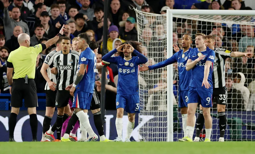 Chelsea were frustrated throughout their contest against Newcastle